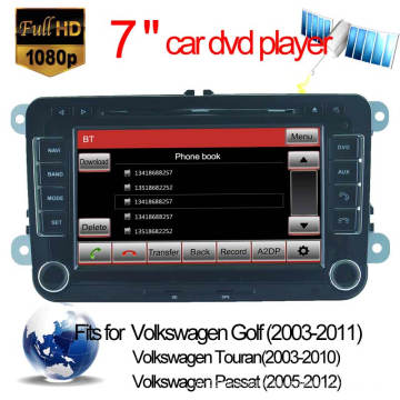 in-Dash Car DVD Player for Skoda Fabia Octavia DVB-T Receiver